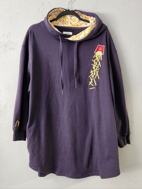 Graniph X McDonalds Collab French Fries Free Size Hoodie One Size
